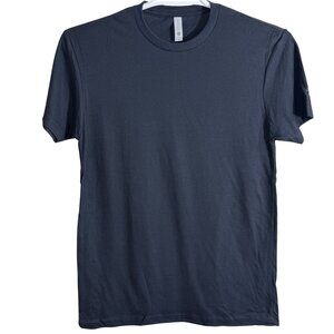 Next Level T-Shirt Mens S Black Cotton Casual Crewneck Short Sleeve Basic